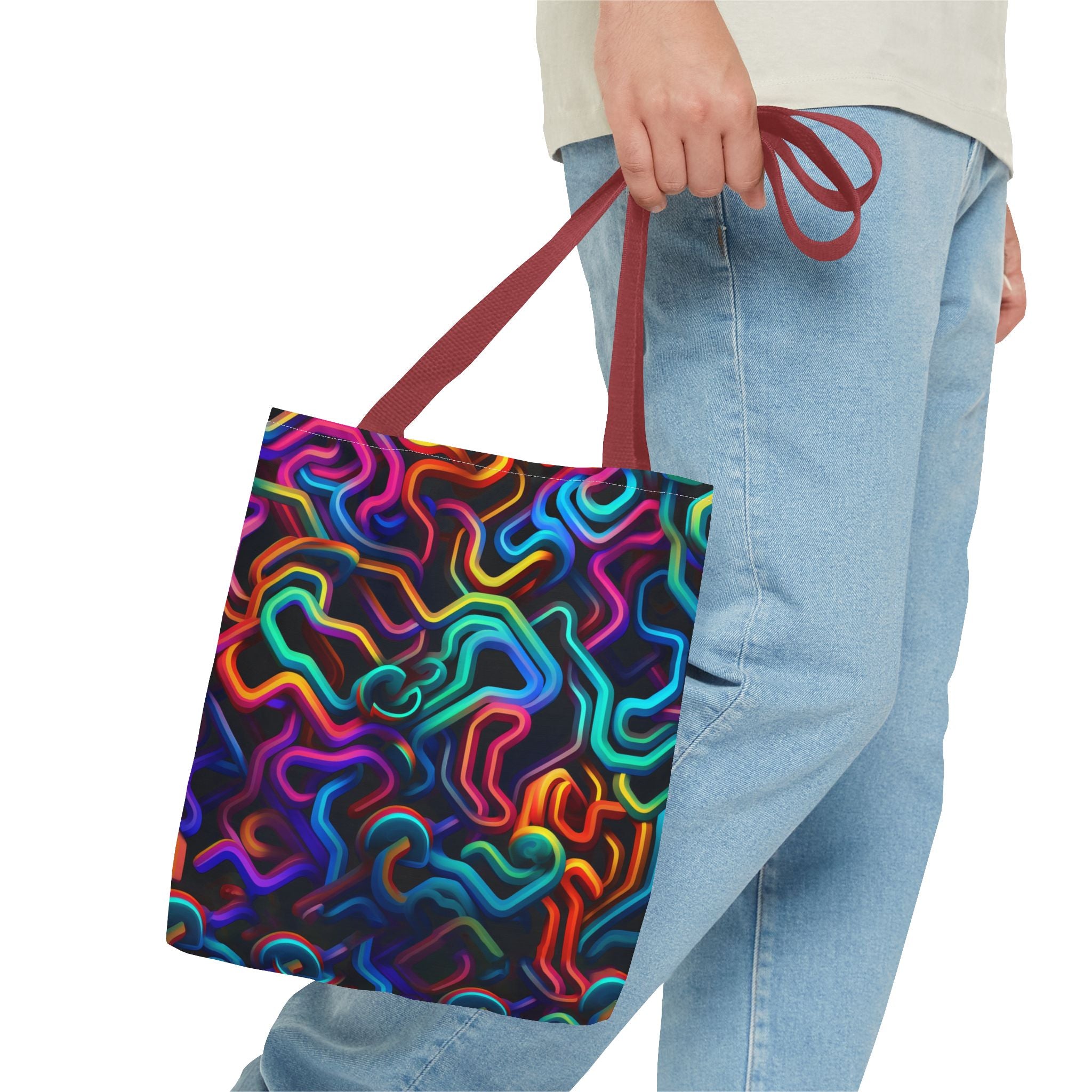 Psychedelic Labyrinth Tote Bag