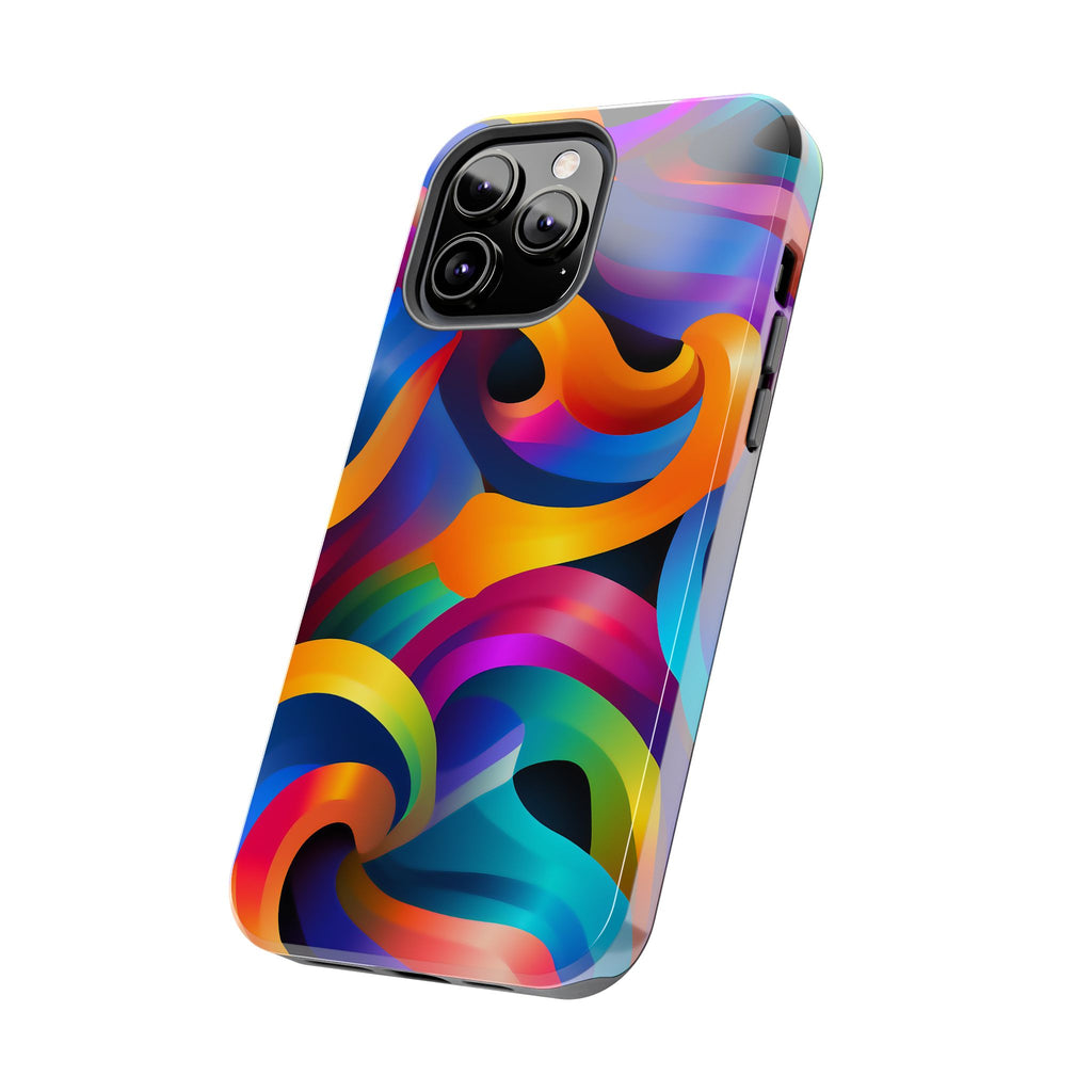 Colorful Waves Phone Case