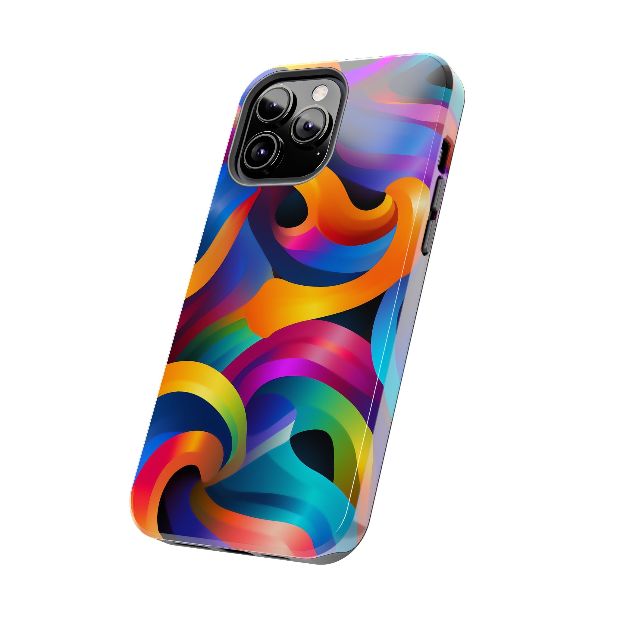 Colorful Waves Phone Case