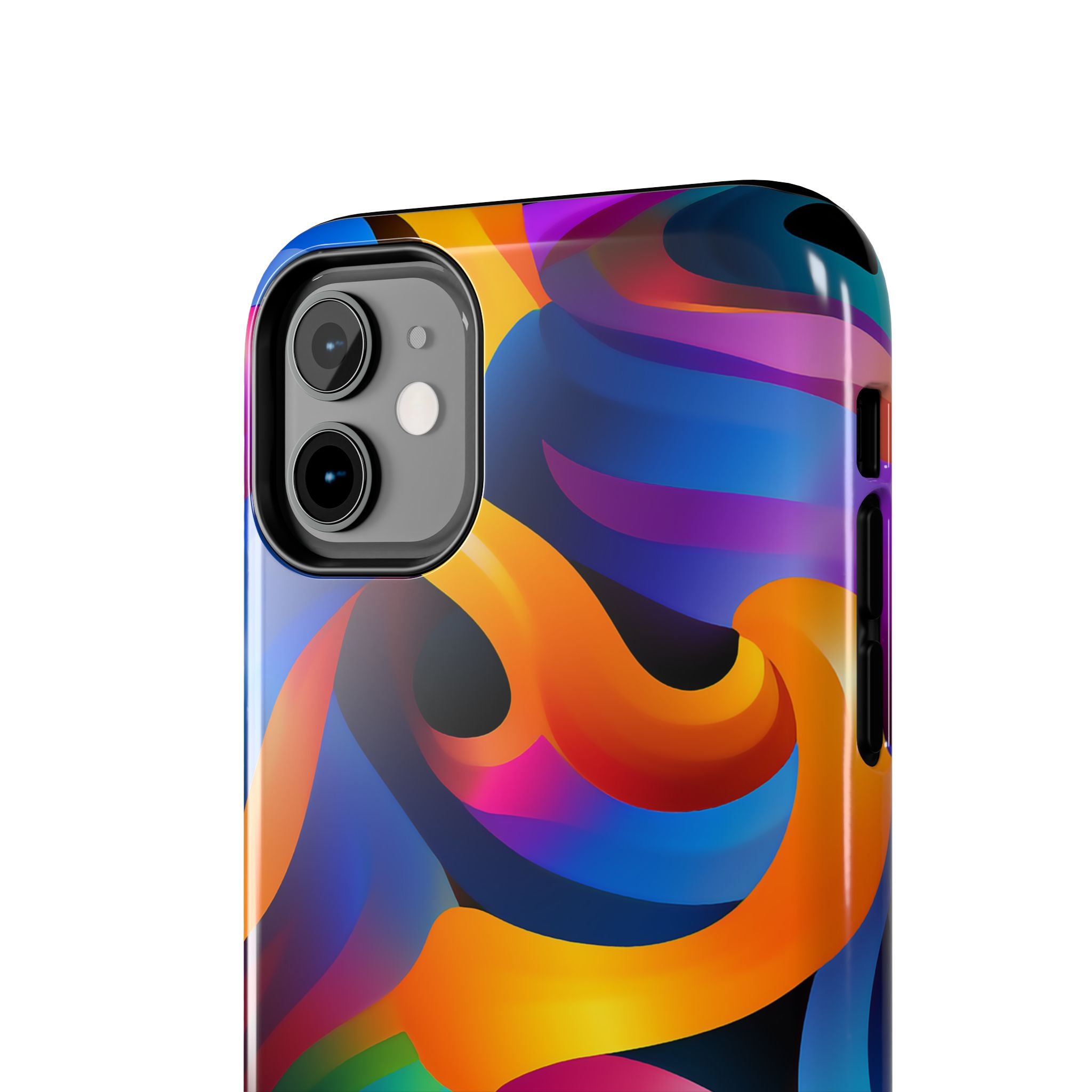 Colorful Waves Phone Case
