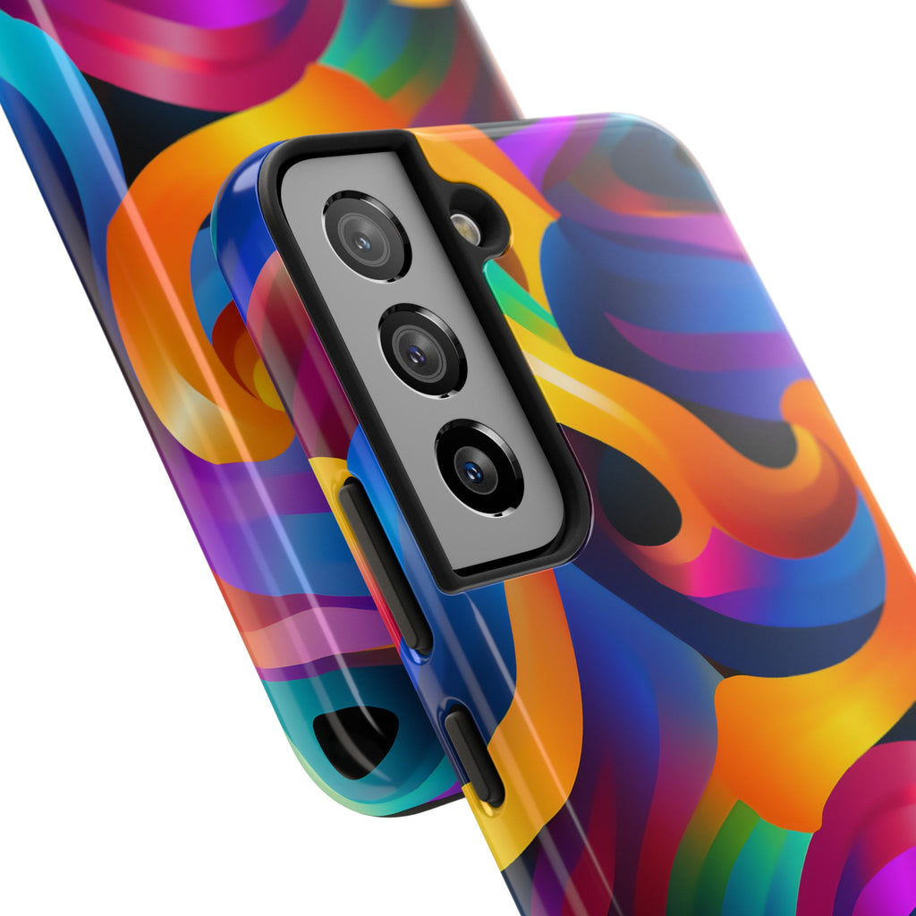 Colorful Waves Phone Case