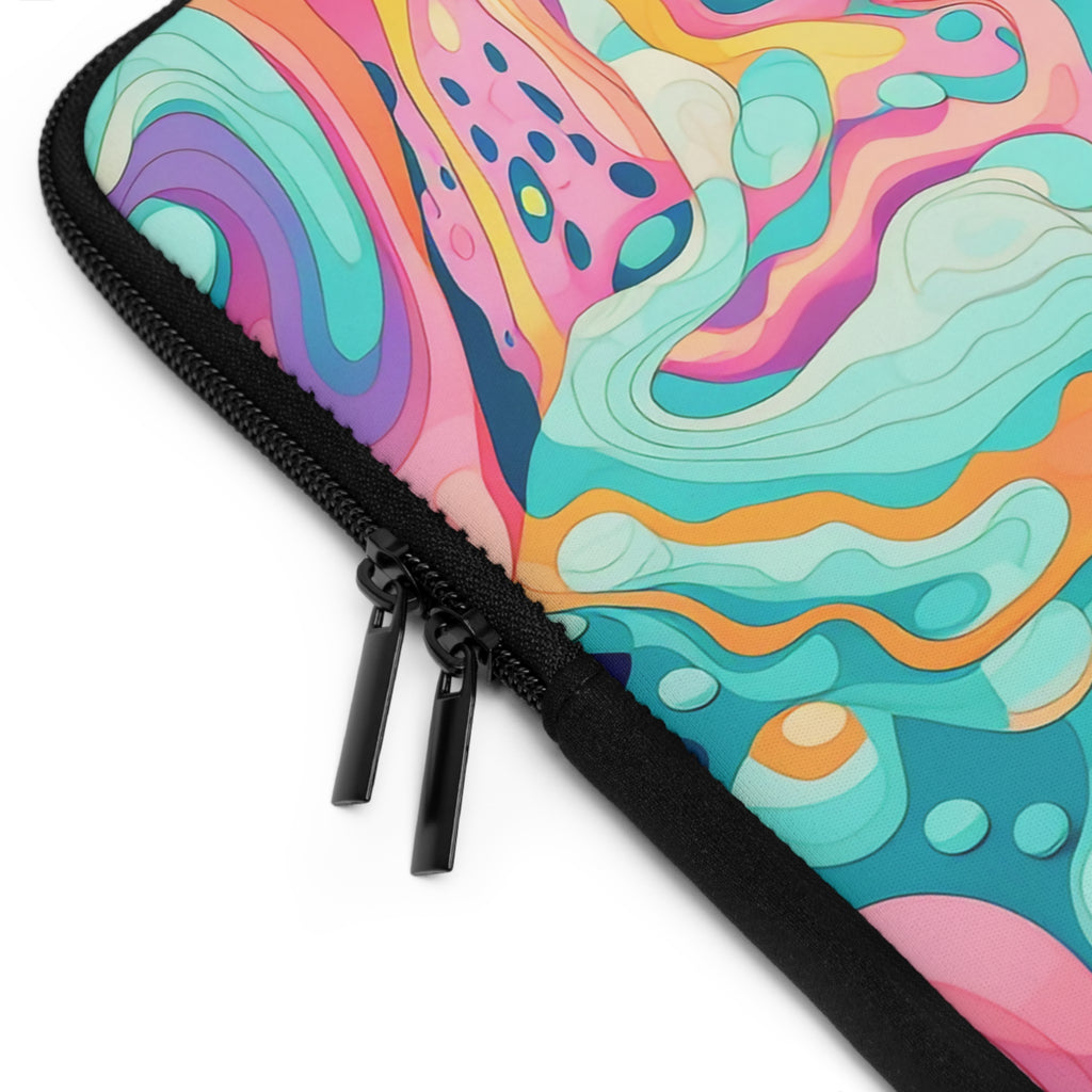 Pssy Watercolor Laptop Sleeve