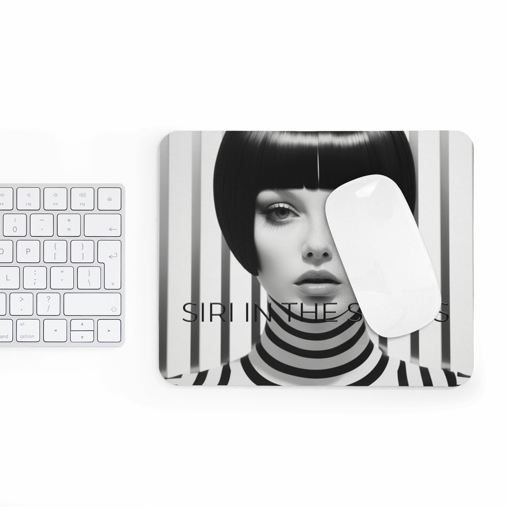 Siri in the Sixties Mouse Pad