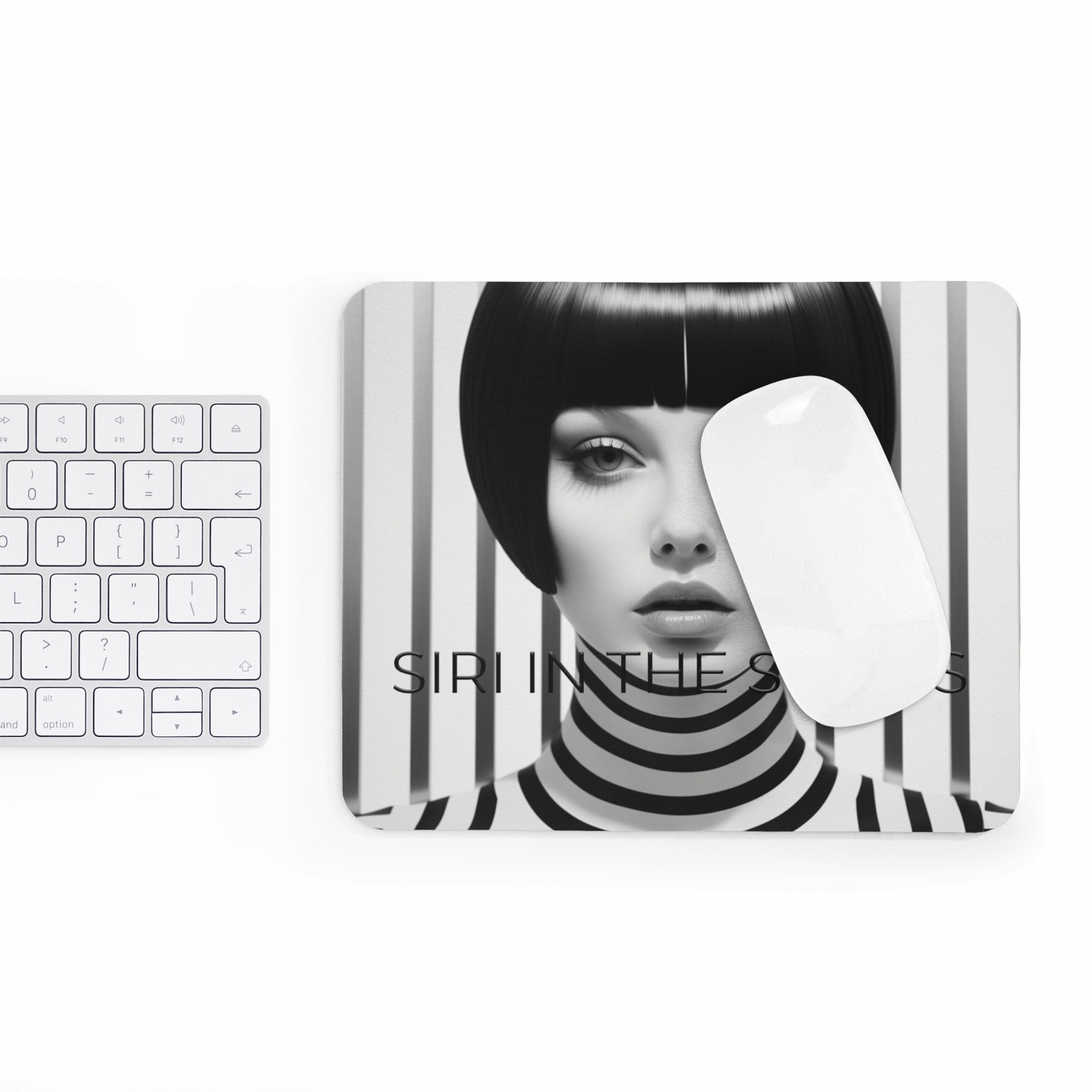 Siri in the Sixties Mouse Pad