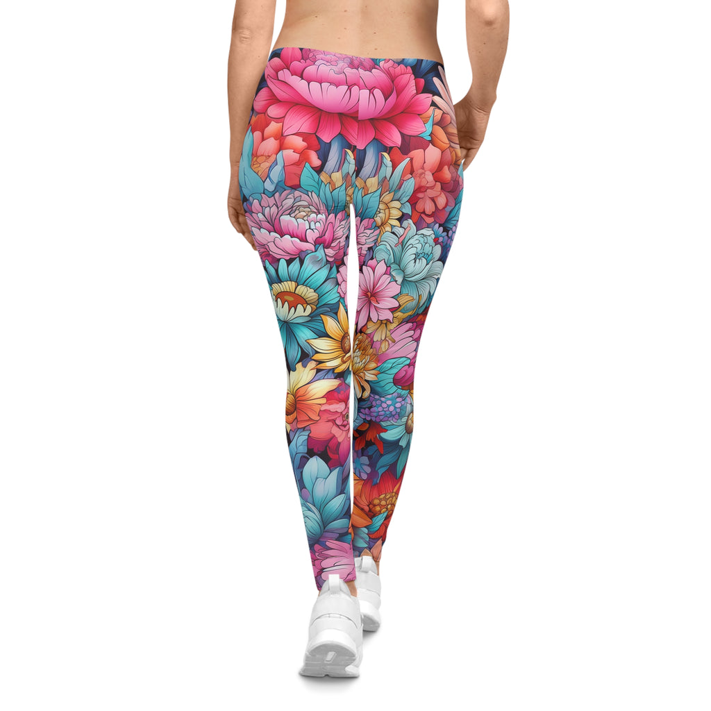 Japanese Flowers Leggings