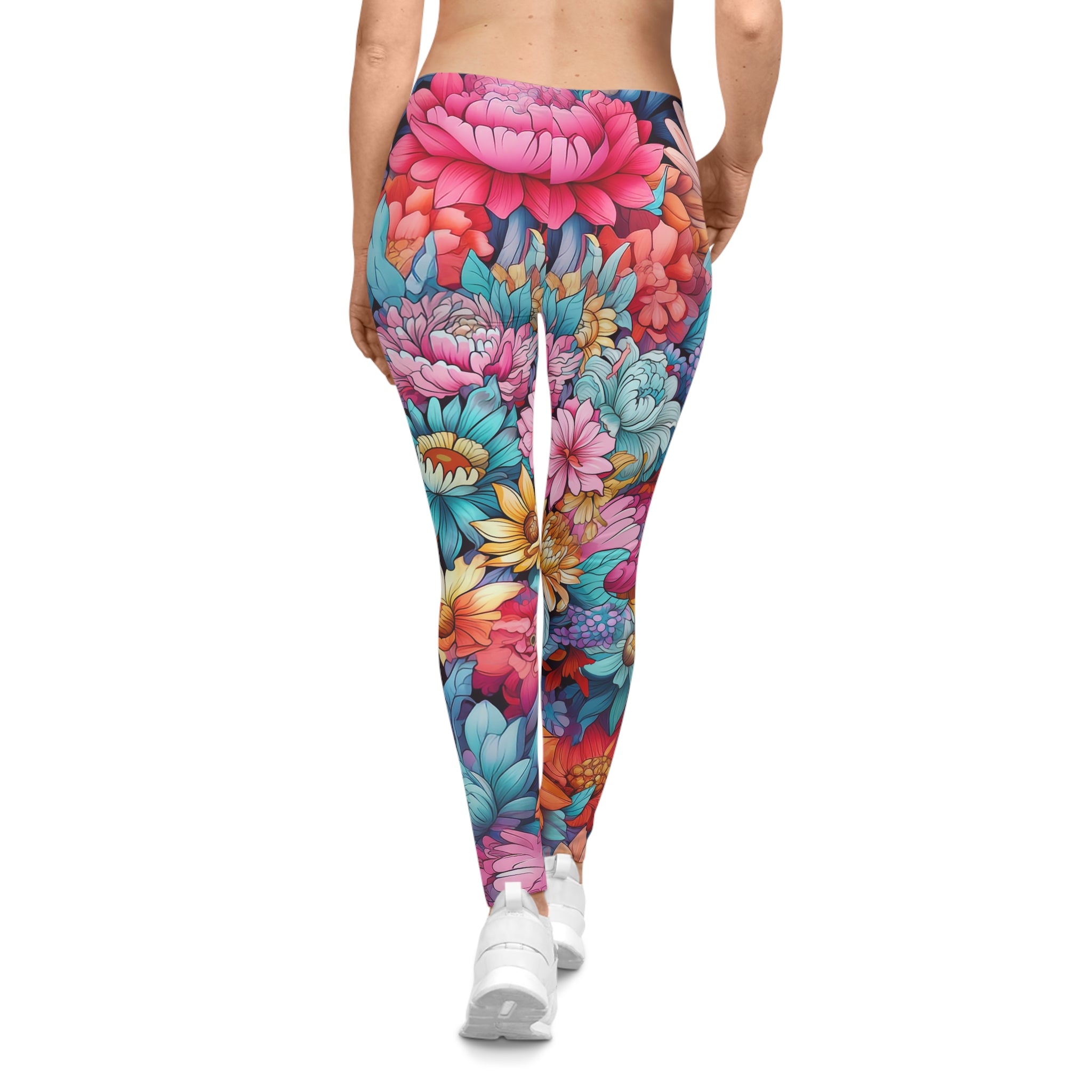 Japanese Flowers Leggings