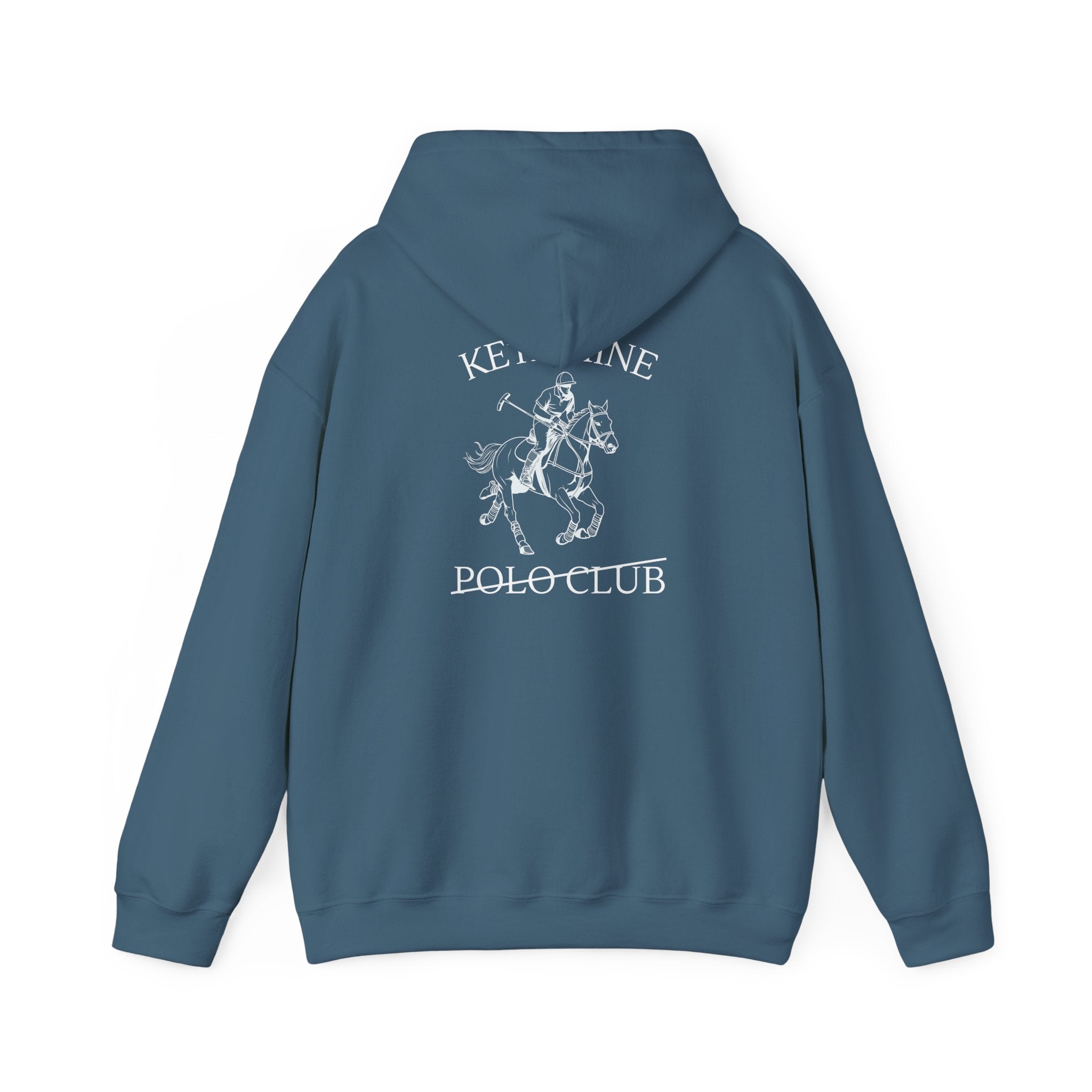 Ketamine Polo Club Hoodie | Dark Skull Rider Graphic