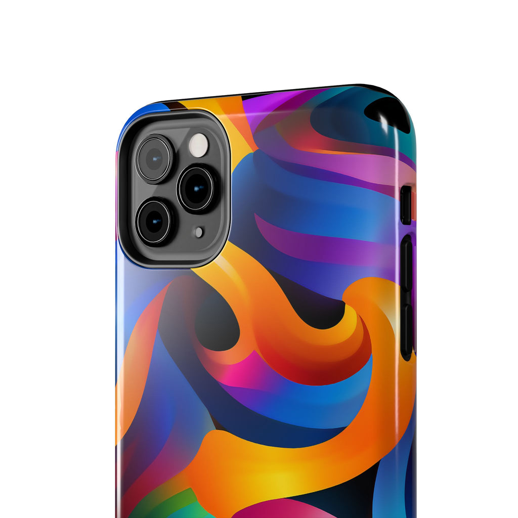 Colorful Waves Phone Case