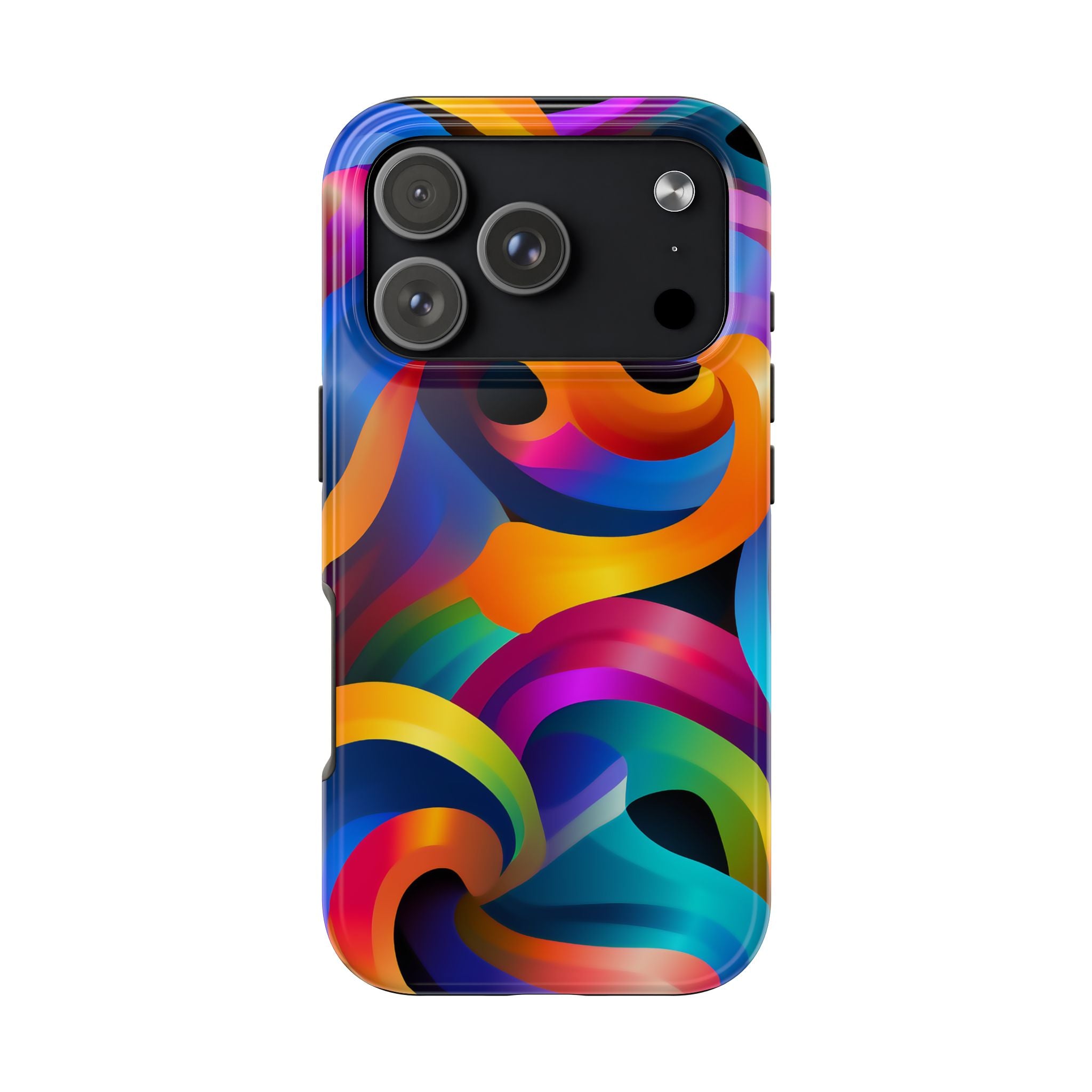 Colorful Waves Phone Case